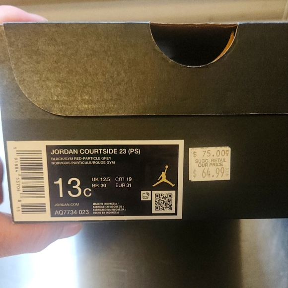 Kids nike air jordan brand new 13c with box - Picture 2 of 6